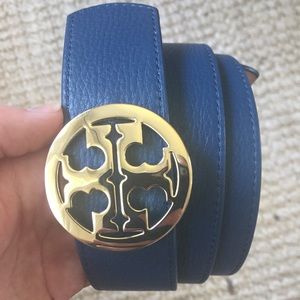 Tory Burch Reva Reversible Logo Belt